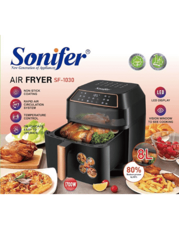 القلاية الهوائية الكهربائية Sonifer SF-1030 (1700 واط، 8 لتر)