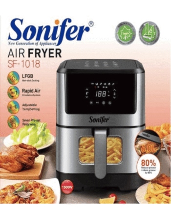 القلاية الهوائية الكهربائية Sonifer SF-1018 (1500 واط، 6 لتر)